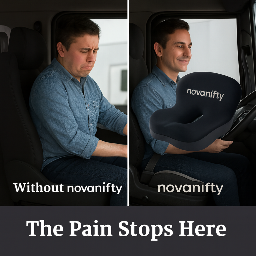 Anti back pain chair for driver - Novanifty™