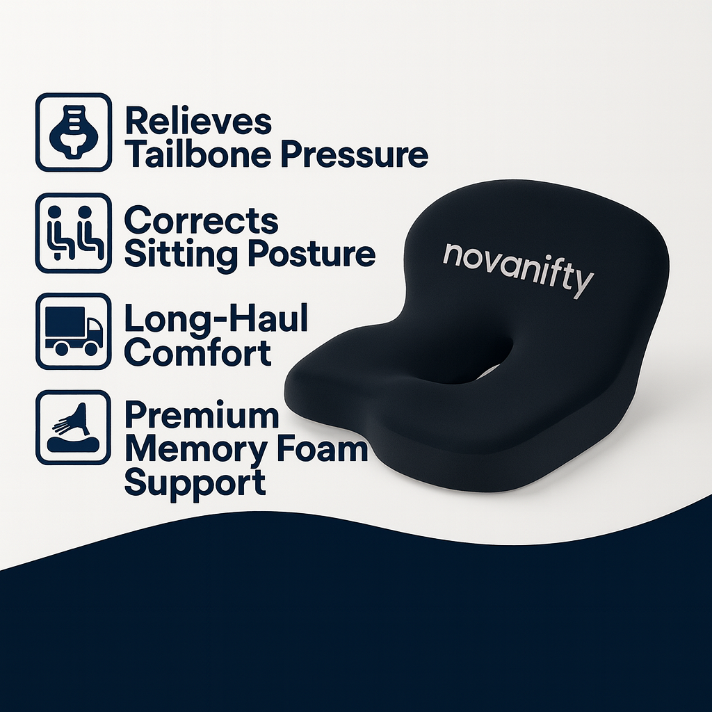 Anti back pain chair for driver - Novanifty™