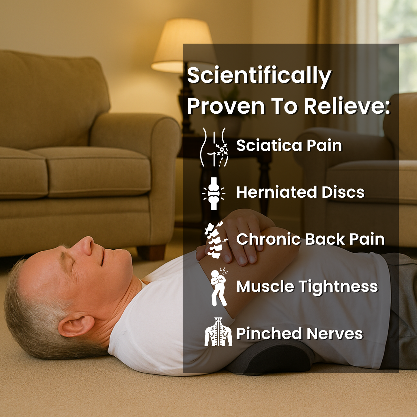 NovaNifty™ 3-in-1 Smart Pillow for Back Pain Relief