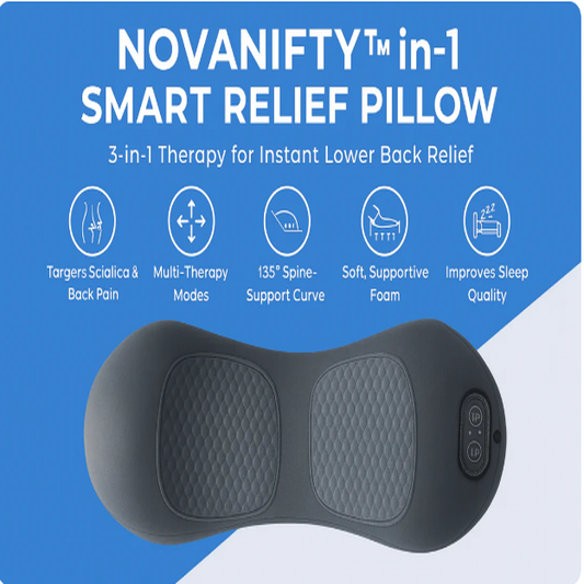 NovaNifty™ 3-in-1 Smart Pillow for Back Pain Relief